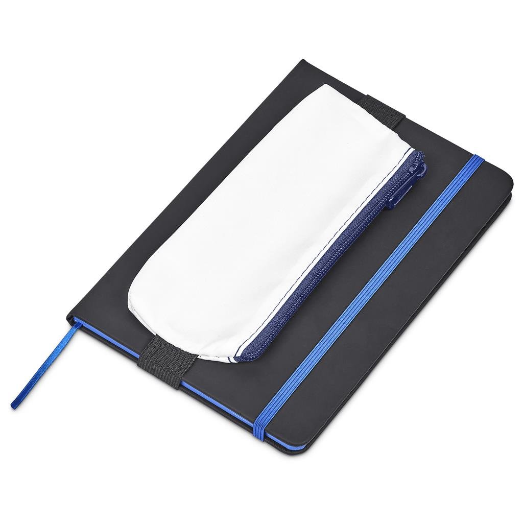 Custom Lagoon Polyester Pencil Case To Fit Over An A5 Notebook - Stationery,Custom School Accessories,Custom Accessories