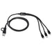 Lancashire Fast Charge Multi-Cable BLACK - Chargers and Adaptors,Phone Accessories,Tech Accessories
