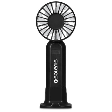 Laqueta Rechargeable Handheld Mini USB Fan BLACK - Desktop Mobile Accessories,Technology