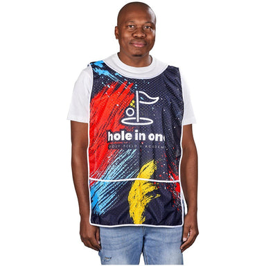 Custom League Caddy Bib SOLID WHITE - Sports and Fitness,Custom Fitness