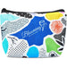 Custom Leanne Recycled PET Stitch-Bond Midi Toiletry Bag - and Cosmetic Bags,Custom Bags