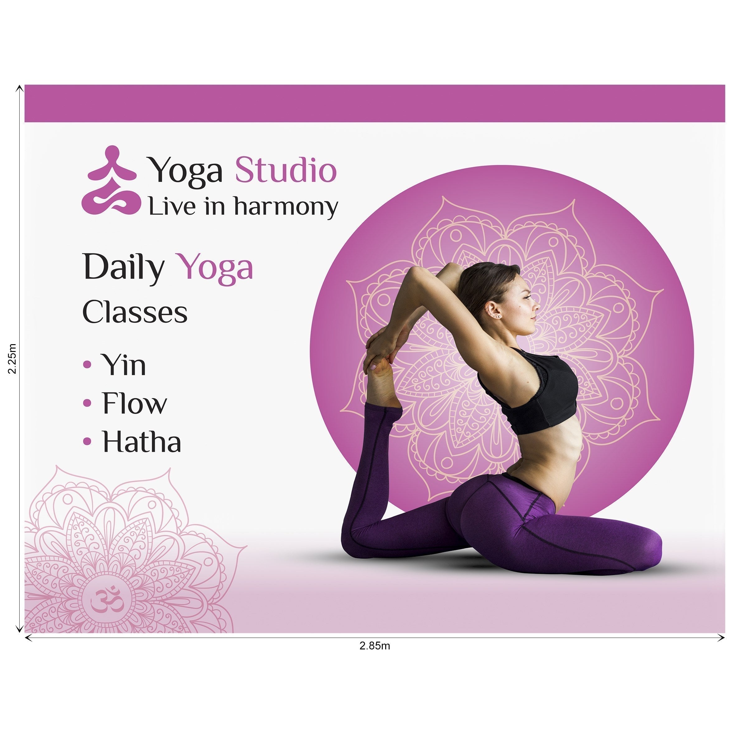 Legend Curved Banner Wall Skin 2.85m x 2.25m-