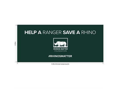 Legend Curved Banner Wall Skin with Wings 5.11 x 2.25m-