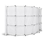 Legend Curved Banner Wall with Wings 4.2mx2.25m-Banners