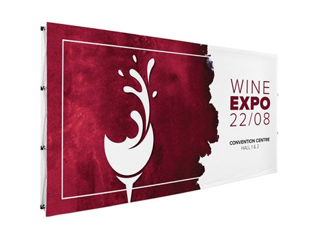 Legend Double-Sided Straight Banner Wall 4.45m x 2.25m - Banners