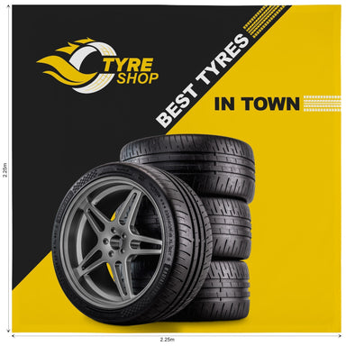 Legend Straight Banner Wall Skin 2.25m x 2.25m-