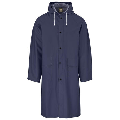 Light Duty Storm Rubberised Polyester/PVC Raincoat - Navy S / NAVY - Rainwear