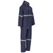 Light Duty Tornado Hi-Viz Reflective Rubberised Rainsuit - Navy - Rainwear
