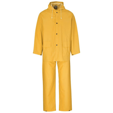 Light Hurricane Rubberised Polyester/PVC Rainsuit - Yellow S / YELLOW - Rainwear