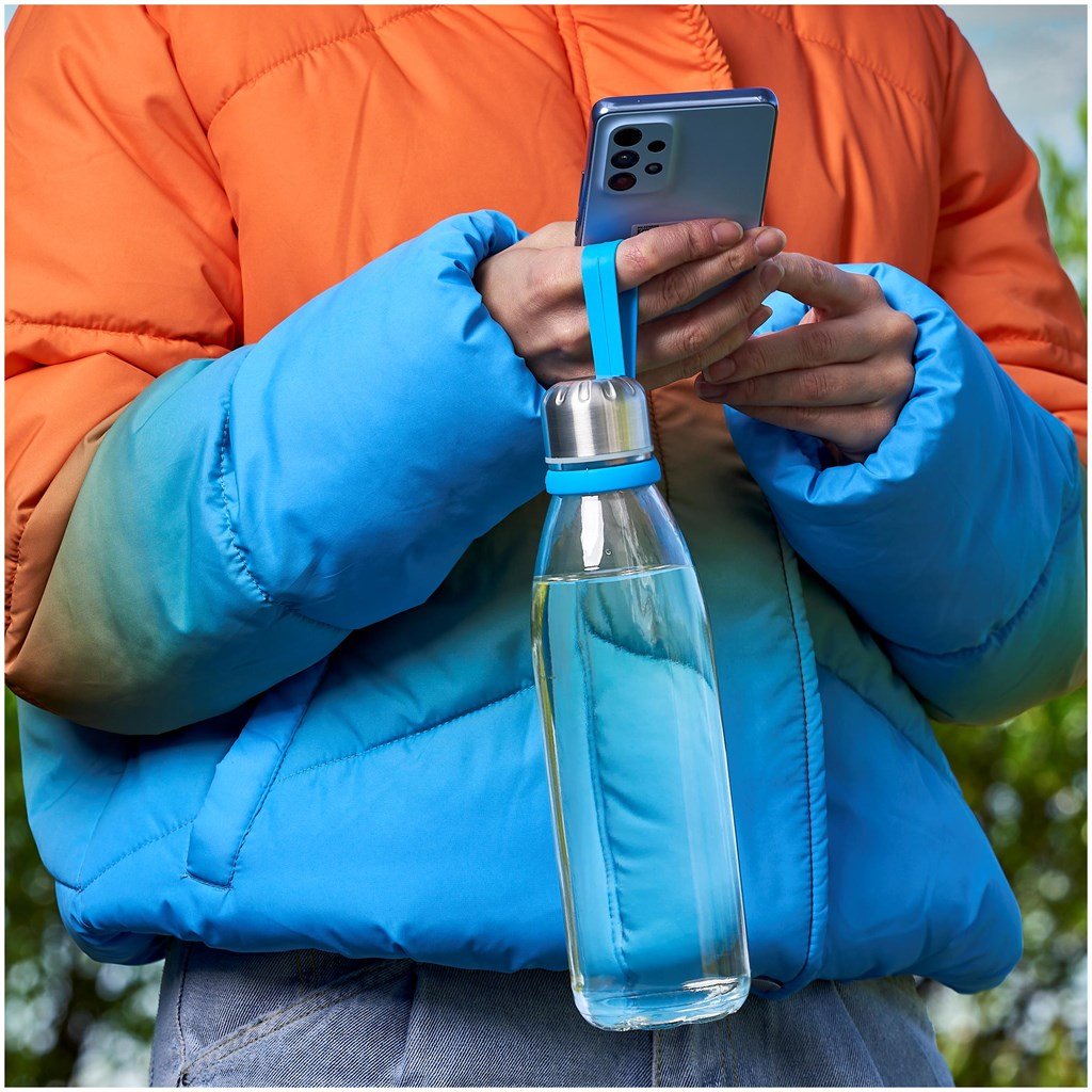Loopy Glass Water Bottle - 650ml - Bottles