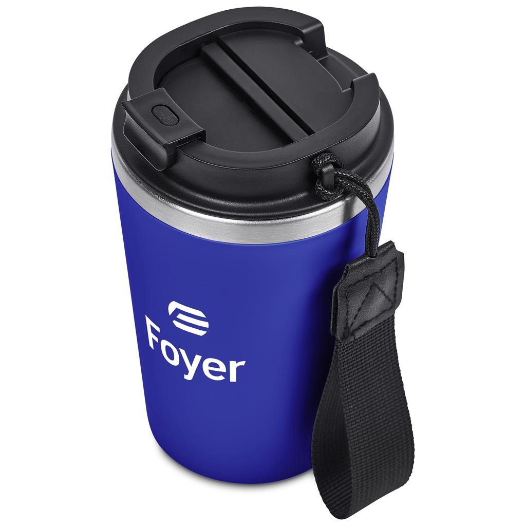 Luca Stainless Steel & Plastic Double-Wall Tumbler – 350ml - Travel Mugs and Tumblers,Drinkware