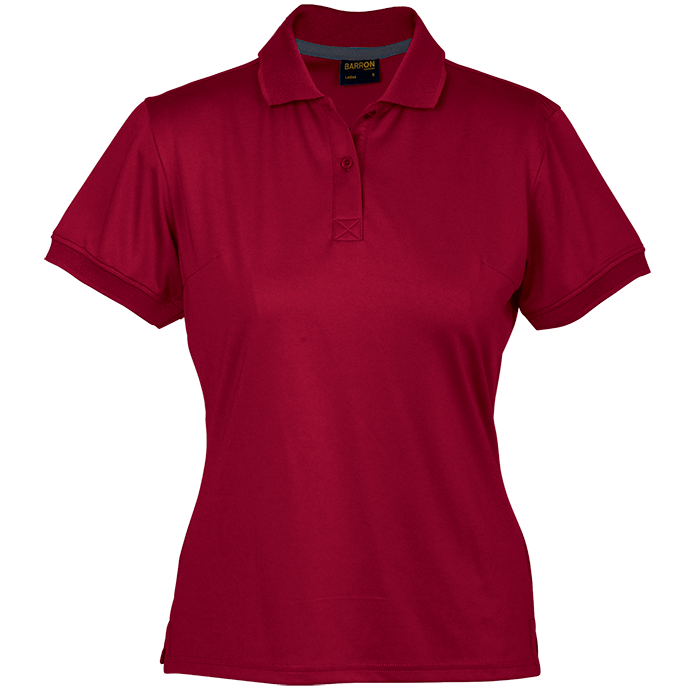 Lunar Golfer Ladies Red / XS / Regular - Golf Shirts