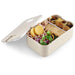 Machi Wheat Straw Lunch Box Solid White / SW