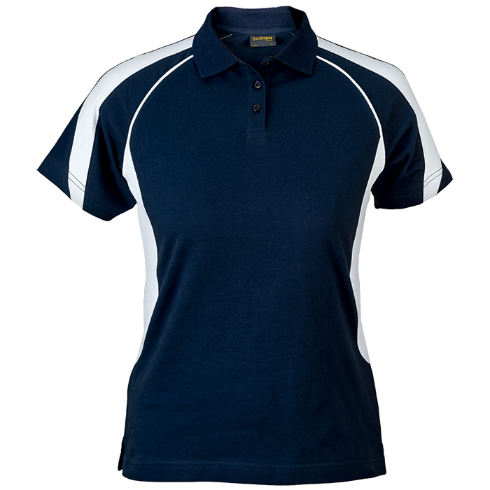 Maxima Golfer Ladies Navy/White / XS / Regular - Golf Shirts