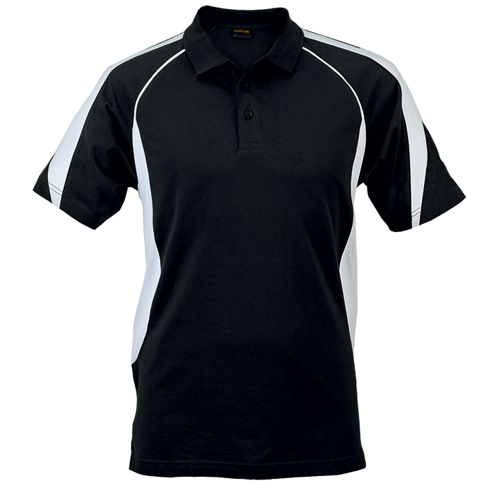 Maxima Golfer Mens Black/White / XL / Regular - Golf Shirts
