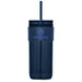 Mayfair Plastic Tumbler & Straw – 650ml NAVY - Drinkware,Travel Mugs and Tumblers,Drinkware