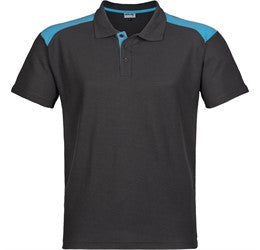 Mens Apex Golf Shirt-2XL-Cyan-CY