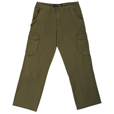 Mens Cargo Pants  Moss / 28 / Last Buy - Bottoms