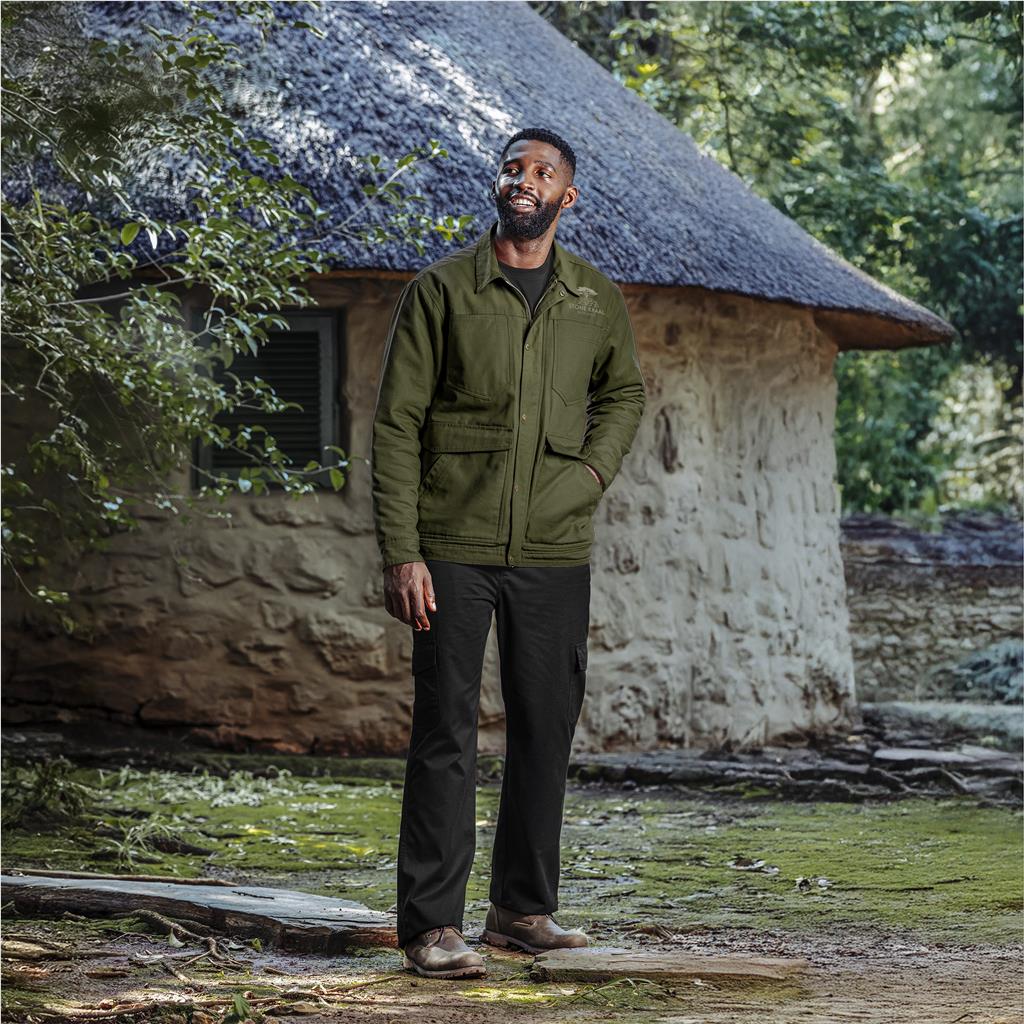 Mens Cargo Pants - Natural