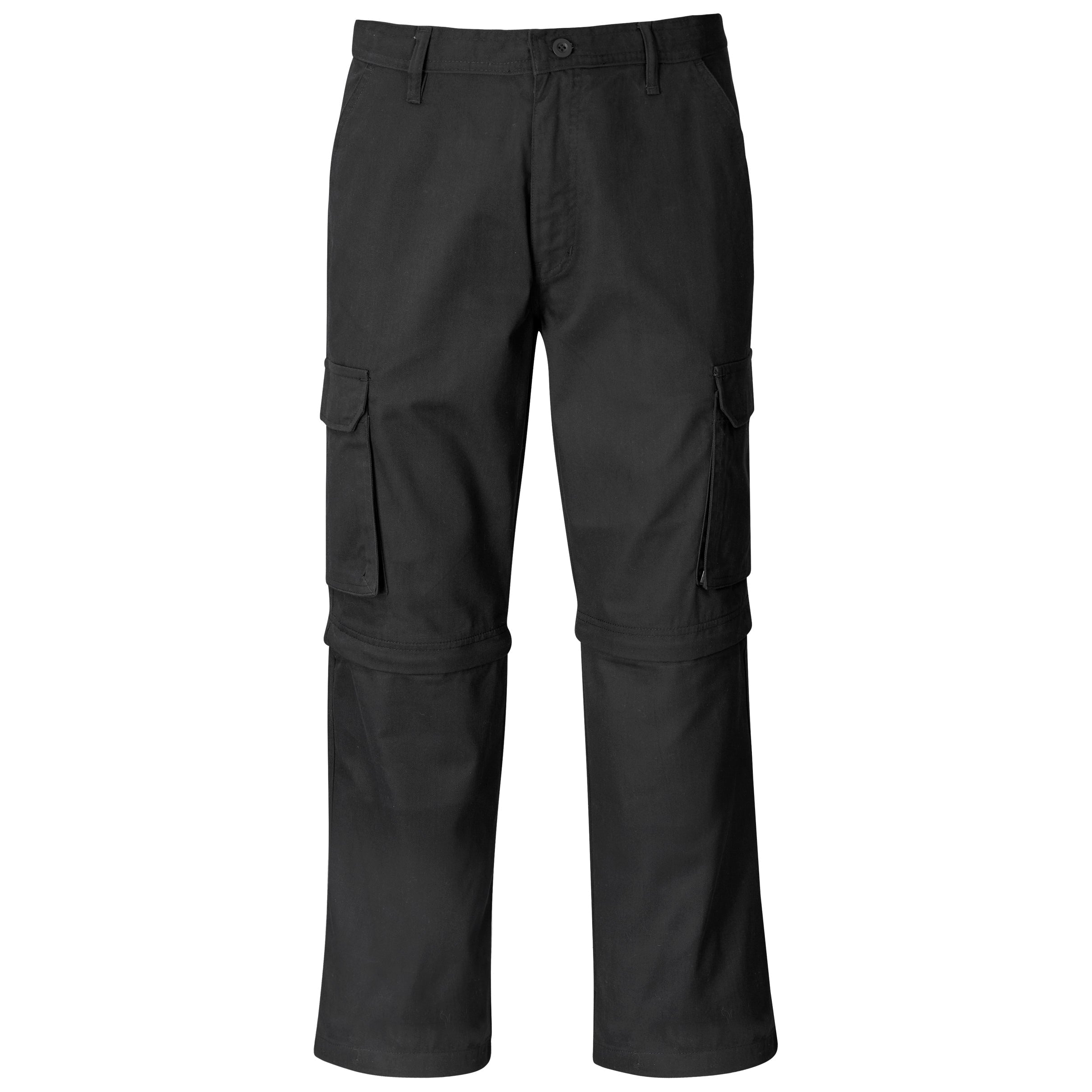 Mens Cargo Zip Off Pants-Pants