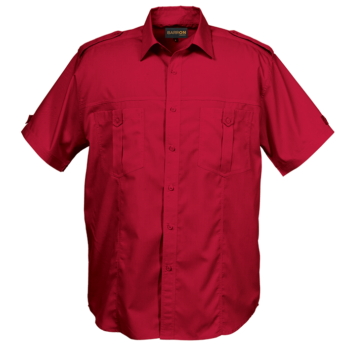 Mens City Shirt Red / SML / Regular - Shirts-Corporate