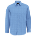 Mens Clifton Check Lounge Long Sleeve  Sky Blue / 
