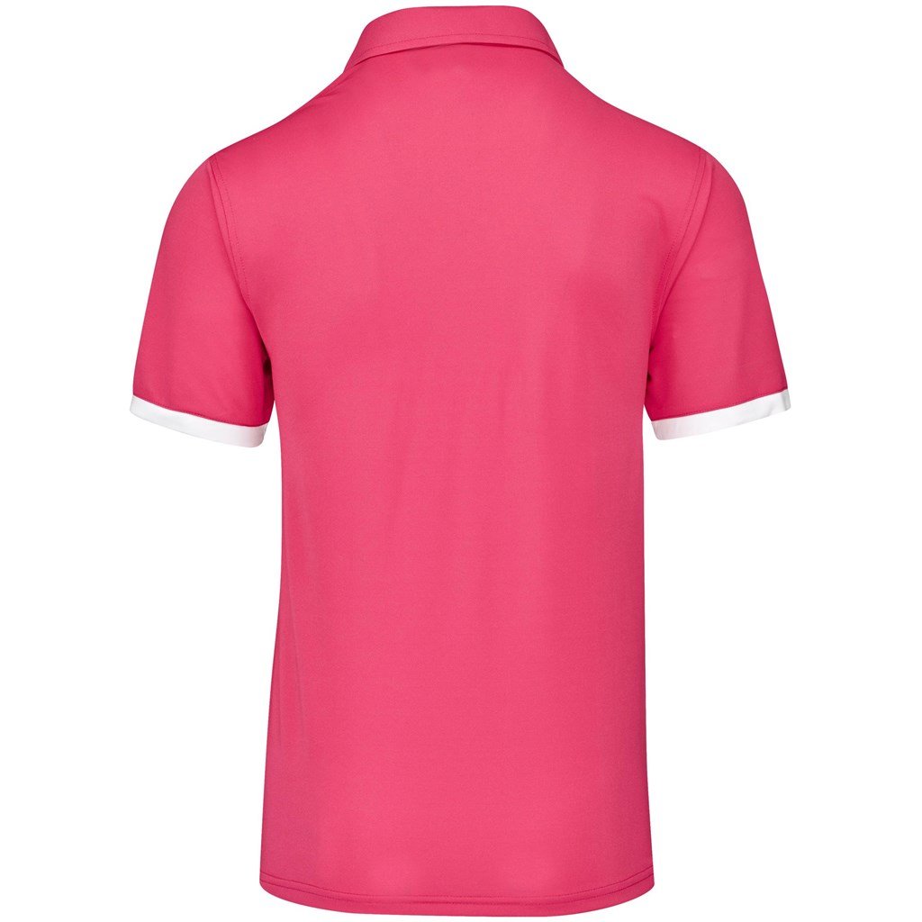 Mens Contest Golf Shirt - Red