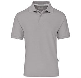 Mens Crest Golf Shirt-2XL-Grey-GY