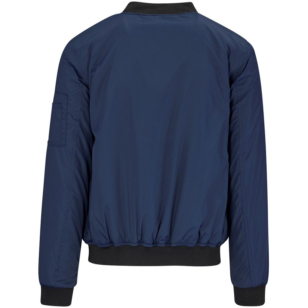 Mens Crusader Bomber Jacket - Black