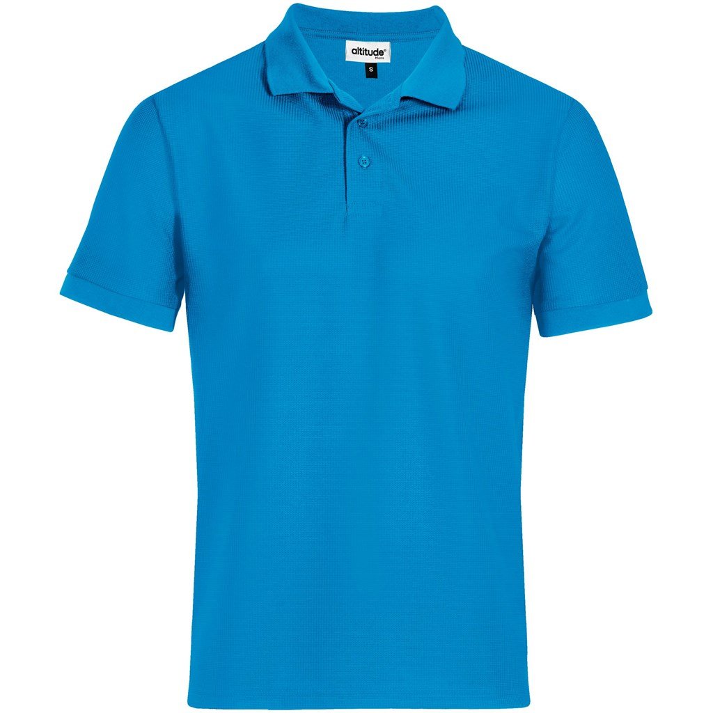 Mens Exhibit Golf Shirt 5XL / Aqua / AQ