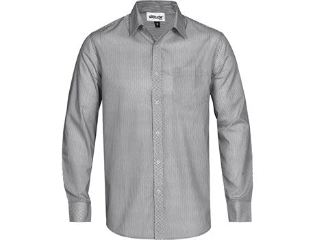 Mens Long Sleeve Birmingham Shirt - Navy Only-