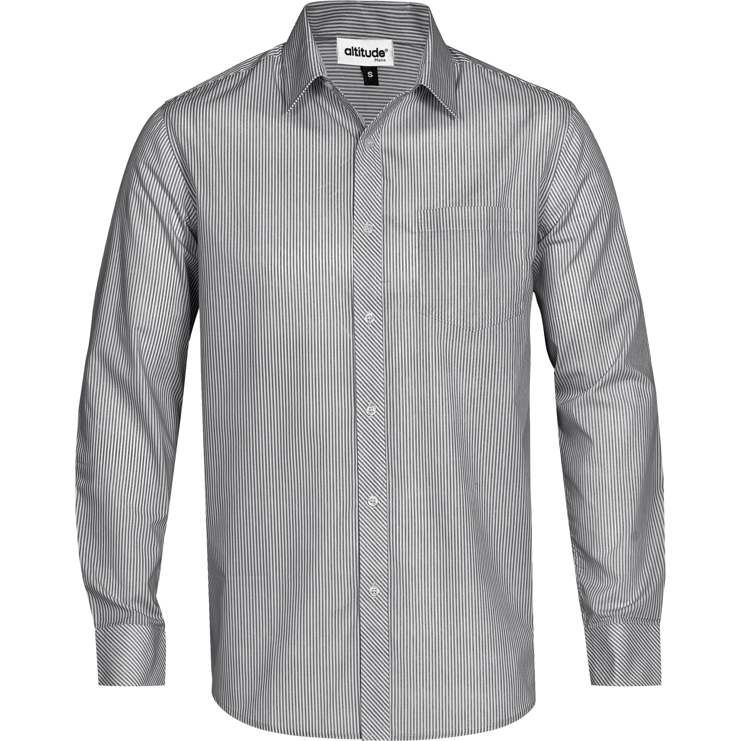 Mens Long Sleeve Birmingham Shirt - Navy Only-