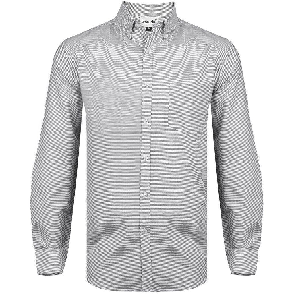 Mens Long Sleeve Earl Shirt - Grey 2XL / GY