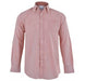 Mens Long Sleeve Lisbon Shirt - Sky Blue Only-L-Red-R