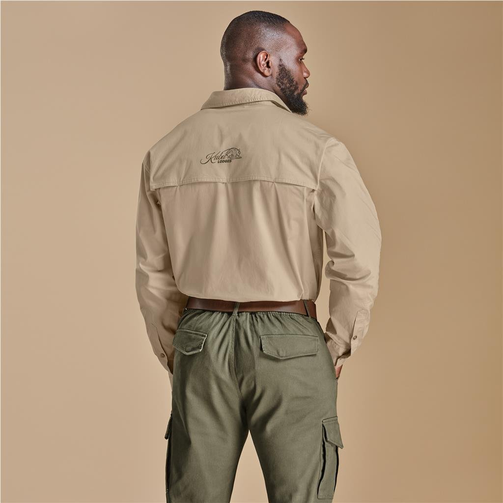 Mens Long Sleeve Mawenzi Twill Shirt - New Clothing 2025,Shirts,Utility Shirts