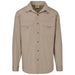 Mens Long Sleeve Mawenzi Twill Shirt S / KHAKI - New Clothing 2025,Shirts,Utility Shirts