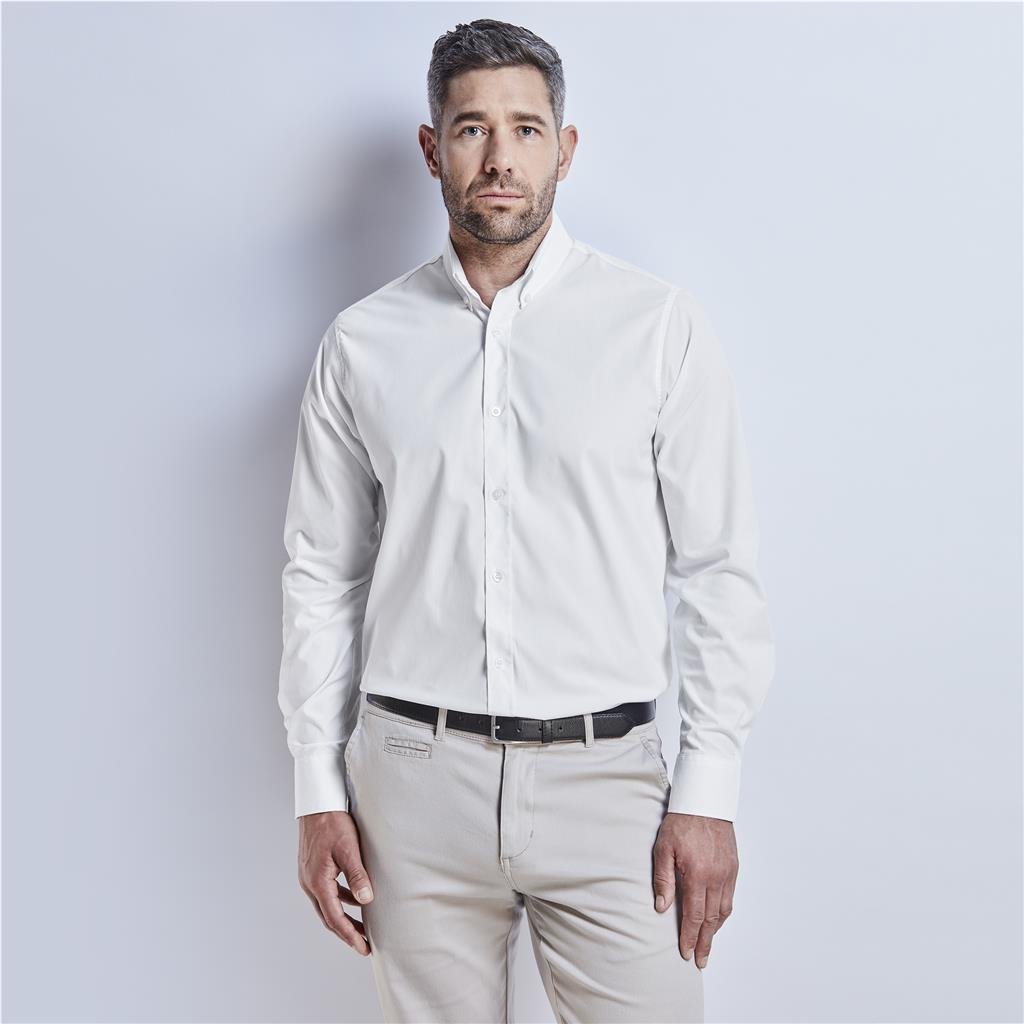 Mens Long Sleeve Sheffield Stretch Shirt - Lounge Shirts,New Clothing 2025