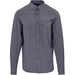 Mens Long Sleeve Sorrento Shirt 2XL / CHARCOAL - Lounge Shirts