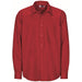 Mens Long Sleeve Washington Shirt - Red L / R