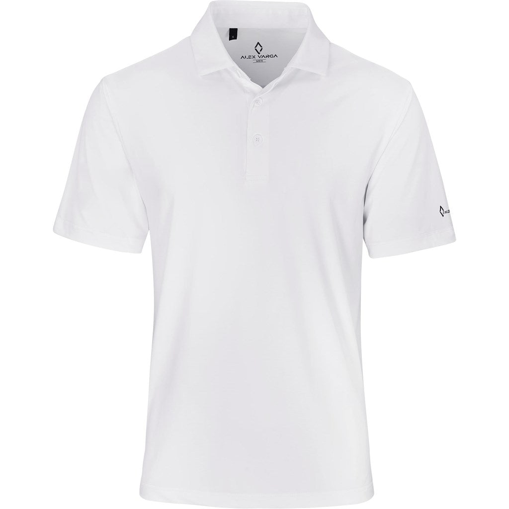 Mens Lucca Golf Shirt S / WHITE - Shirts