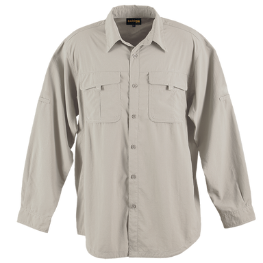 Mens Outback Shirt  Stone / SML / Regular - 