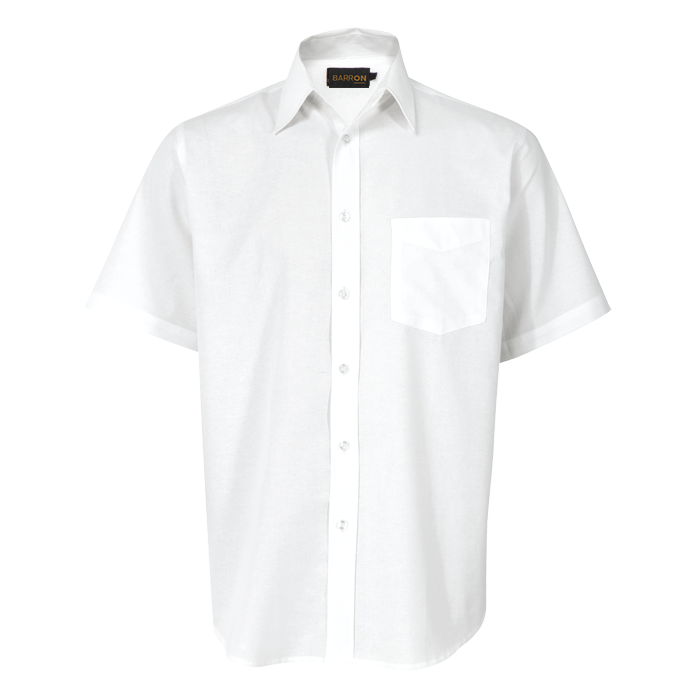 Mens Oxford Lounge Short Sleeve  White / SML / 