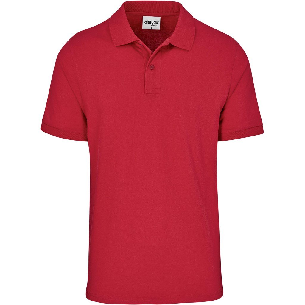 Mens Recycled Promo Golf Shirt S / RED - Shirts