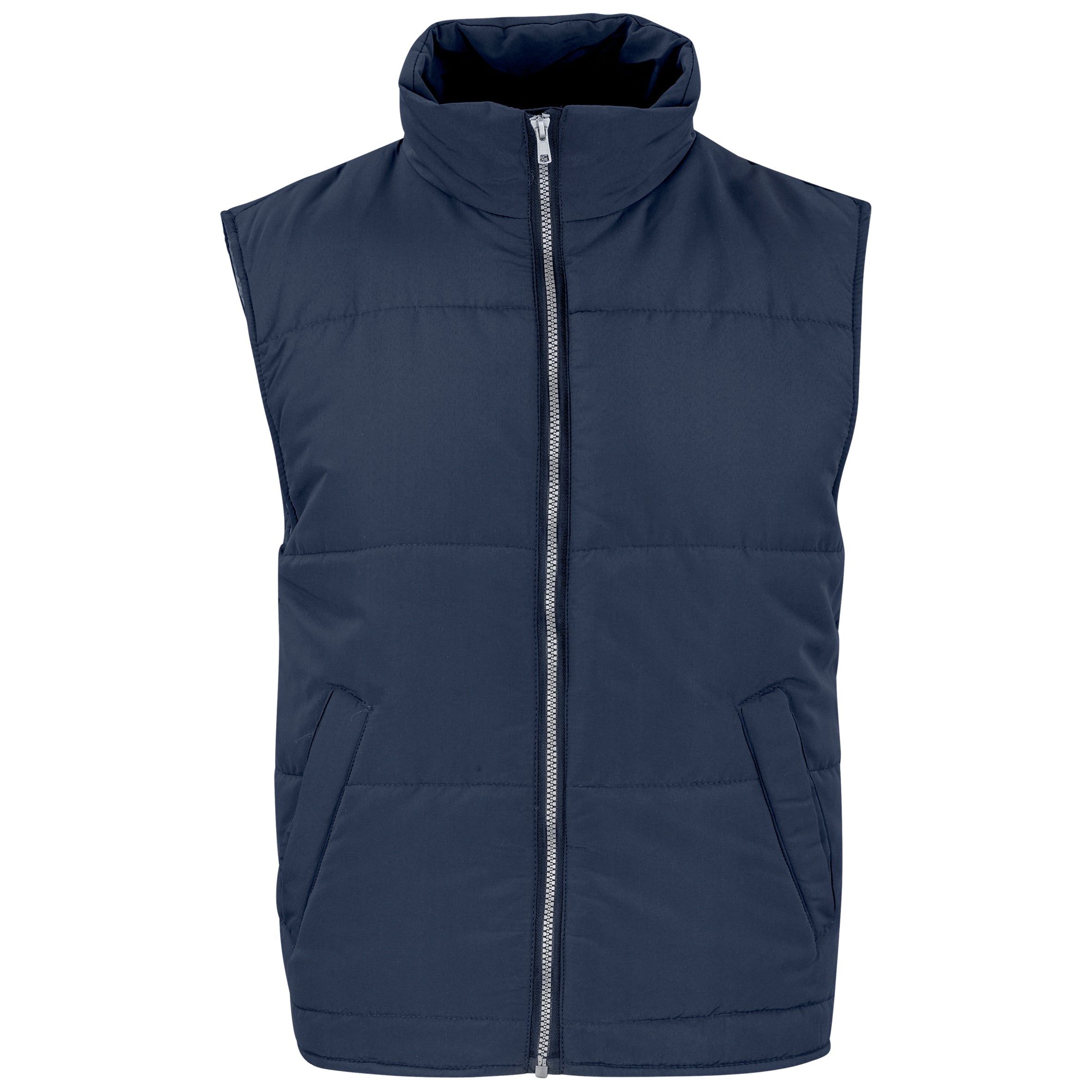 Mens Rego Bodywarmer - Red Only-L-Navy-N