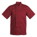Mens Savona Short Sleeve Chef Jacket  Red / XS / 