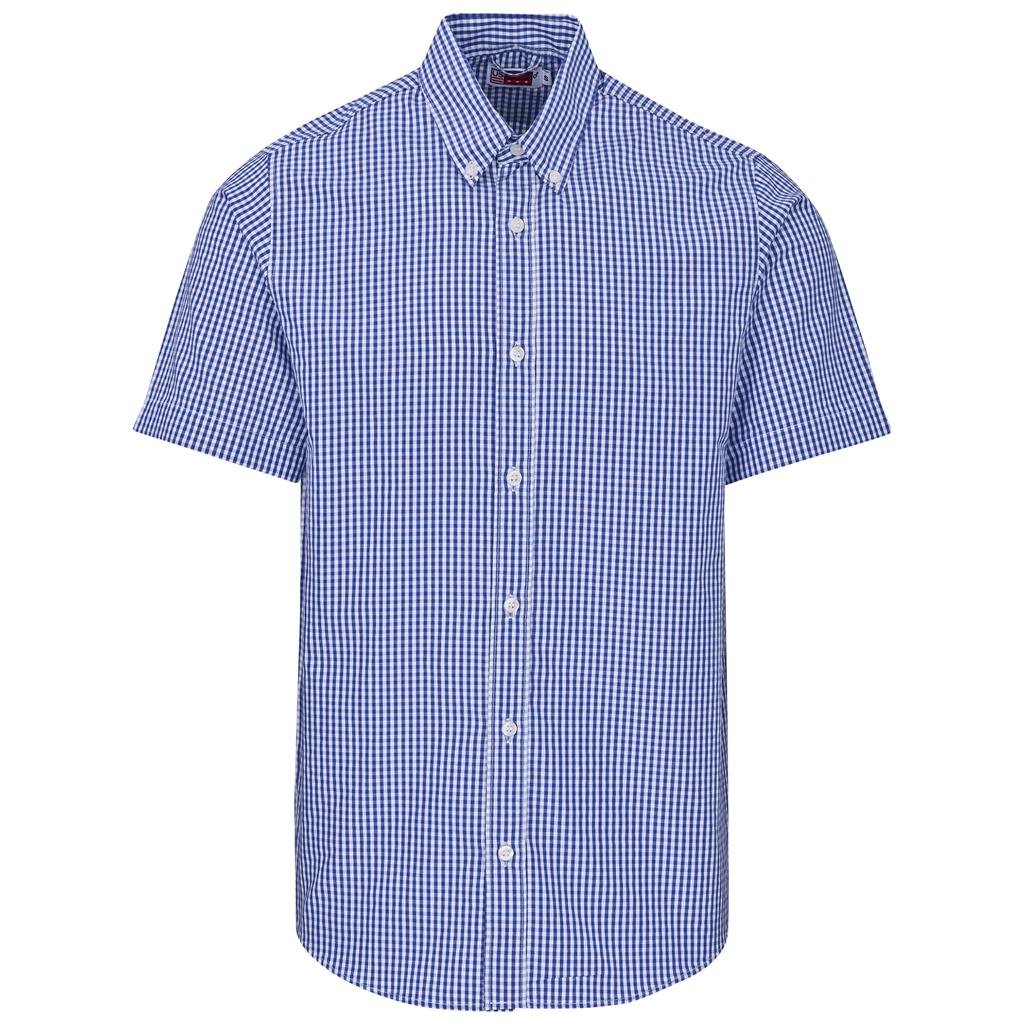 Mens Short Sleeve Ashford Shirt S / BLUE - Lounge Shirts,New Clothing 2025