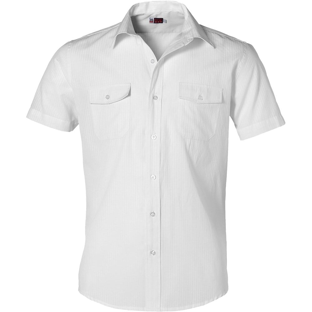 Mens Short Sleeve Bayport Shirt  - White
