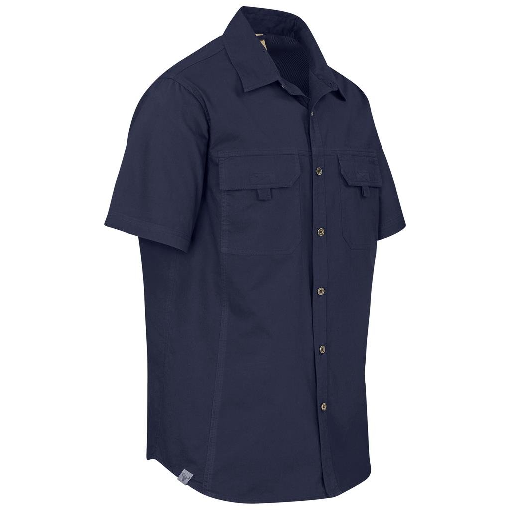 Mens Short Sleeve Mawenzi Twill Shirt - New Clothing 2025,Shirts,Utility Shirts
