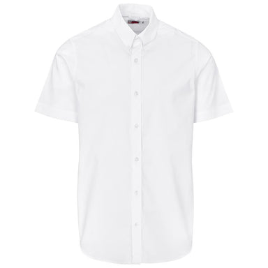 Mens Short Sleeve Sheffield Stretch Shirt S / WHITE - Lounge Shirts,New Clothing 2025