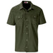 A military green coloured bush safari shirt